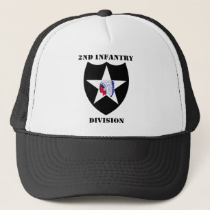 Casquette 2e division d'infanterie avec texte