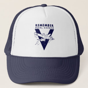 Casquette 2ÈME GUERRE MONDIALE White se souvient de Pearl Ha
