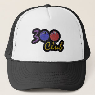 CASQUETTE 300 CLUB JEU PARFAIT EN BOWLING
