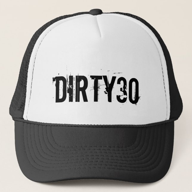 Casquette 30 sale pour la 30ème fête (Devant)