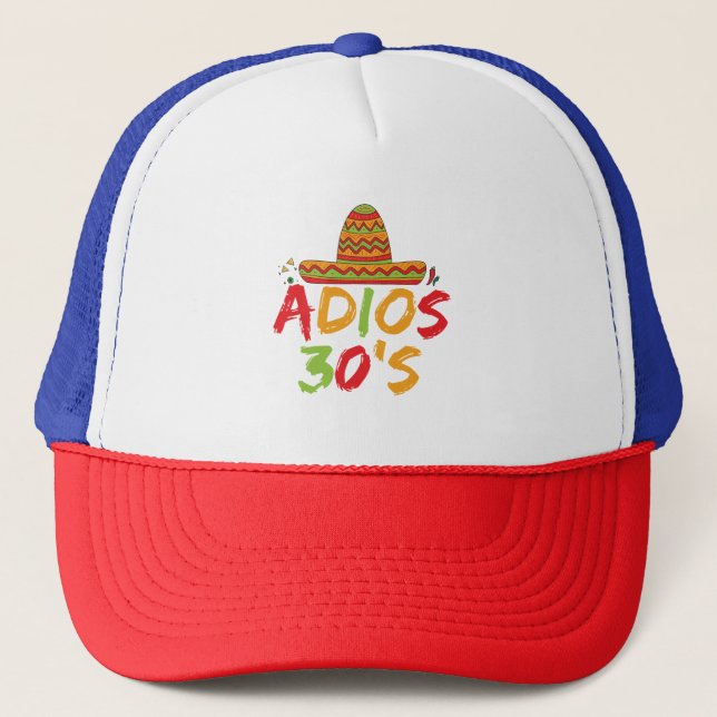 Casquette 30e anniversaire de la fête mexicaine Cinco de May (Devant)
