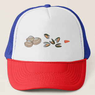 Casquette 3 CLAMS 5 MUSSELS ET A TINY CHUNK OF FISH T-shirt