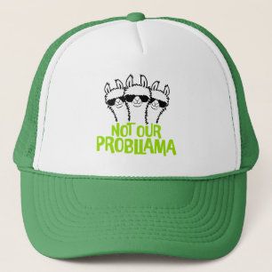 Casquette 3 Llamas Pas Notre Problama Trois Lunettes de Sole