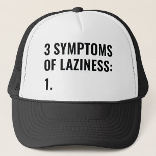 Casquette 3 Symptômes de la paresse