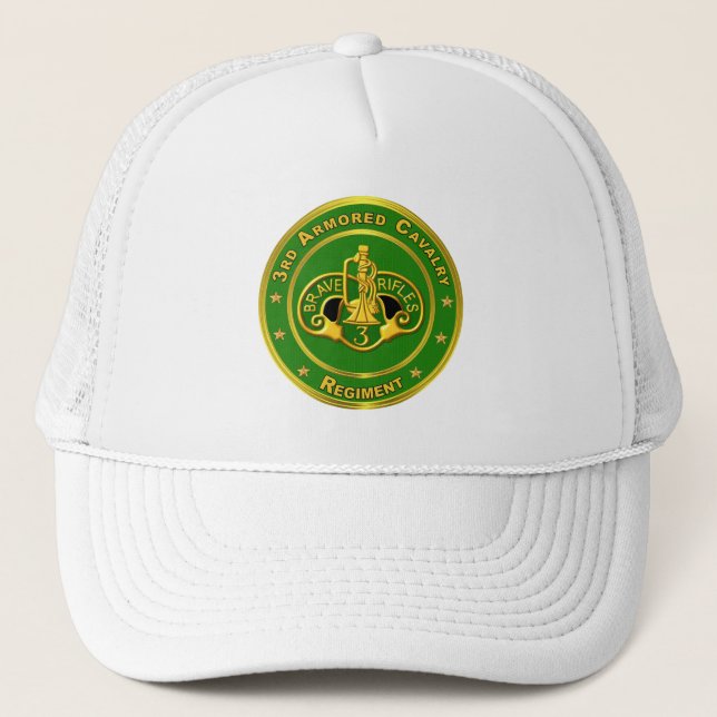 Casquette 3e régiment de cavalerie blindée (Devant)