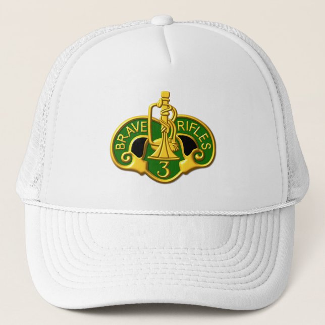 Casquette 3e régiment de cavalerie blindée (Devant)