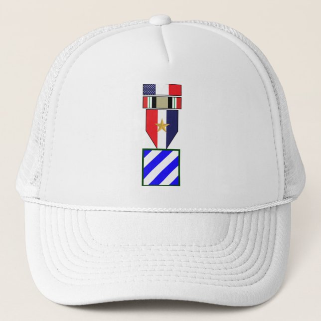 Casquette 3ème Campagne de guerre d'Irak de Division (Devant)