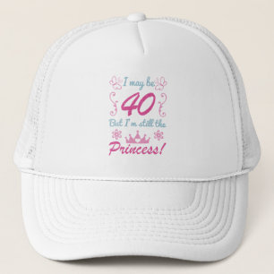 Casquette 40e anniversaire de la princesse