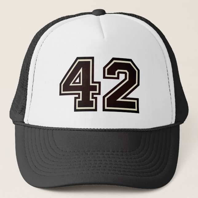 Casquette 42e fête d'anniversaire (Devant)