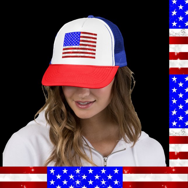 Casquette 4 juillet Fête - Drapeau américain (Créateur téléchargé)