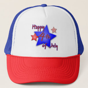 Casquette 4 juillet heureux