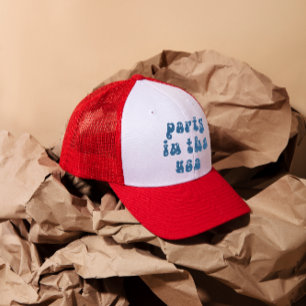 Casquette 4 juillet Rouge Bleu Bleu Moderne