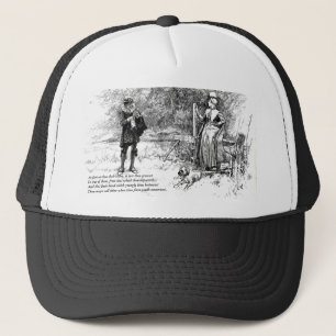 Casquette 4 premières lignes de sonnet # 11 par Shakespeare