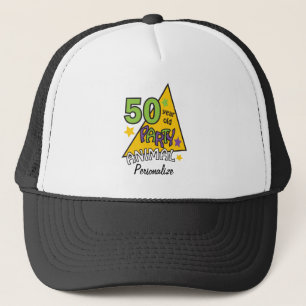 Casquette 50 anniversaire du fêtard   d'ans cinquantième