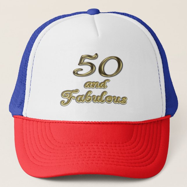 Casquette 50 et fabuleux chapeau de camion (Devant)