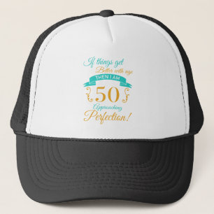 Casquette 50e anniversaire mieux avec l'âge