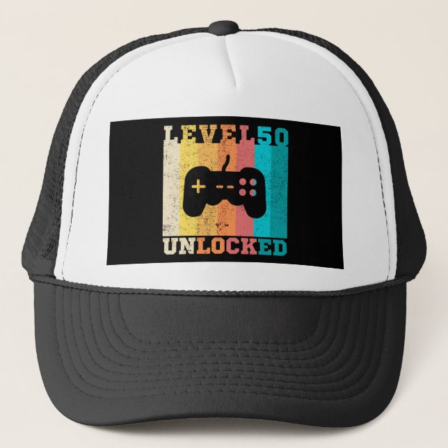 Casquette 50e anniversaire niveau 50 déverrouillé (Devant)