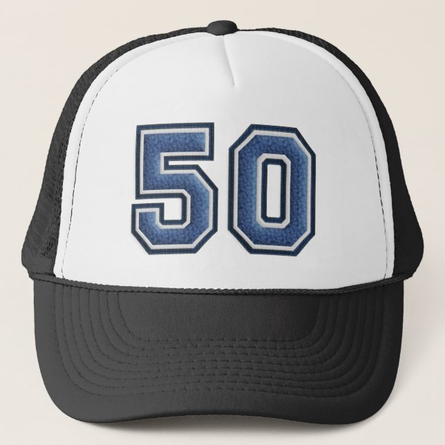 Casquette 50e fête d'anniversaire (Devant)