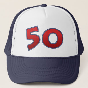 Casquette 50e fête d'anniversaire