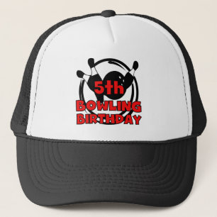 Casquette 5e Bowling Anniversaire Tshirts et cadeaux