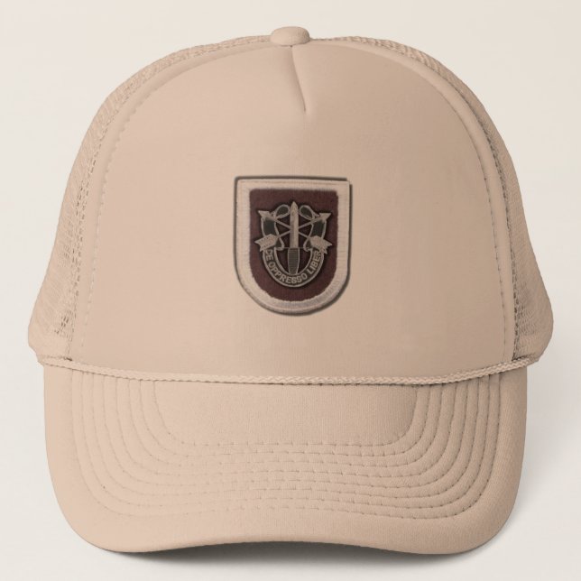 Casquette 5e groupe des forces spéciales irak fort campbell  (Devant)