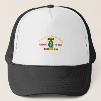 Casquette 5e Groupe des Forces spéciales Viêt-nam Anciens co