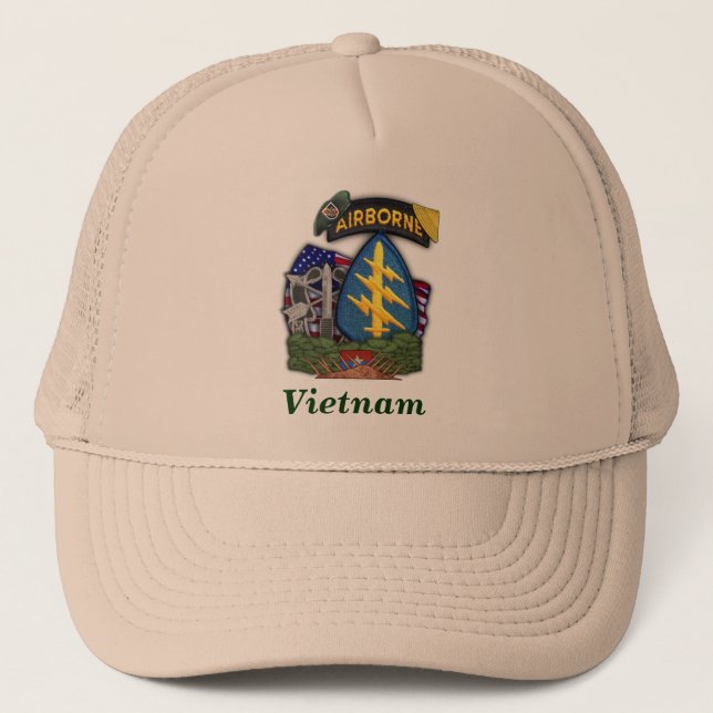 Casquette 5èmes vétérinaires de vétérans du Vietnam de (Devant)