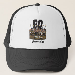 Casquette 60 et sur la colline   60e anniversaire   Nom do-i
