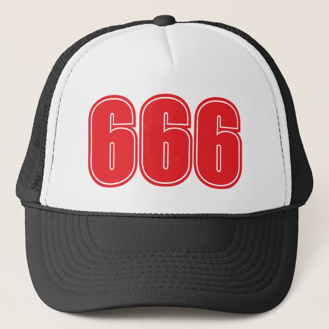 CASQUETTE 666 (Devant)