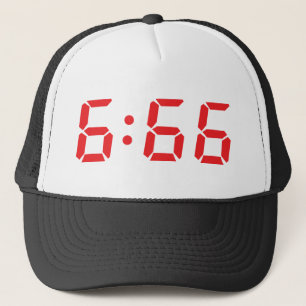 Casquette 666 réveil diable
