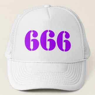 Casquette 666 (violet)