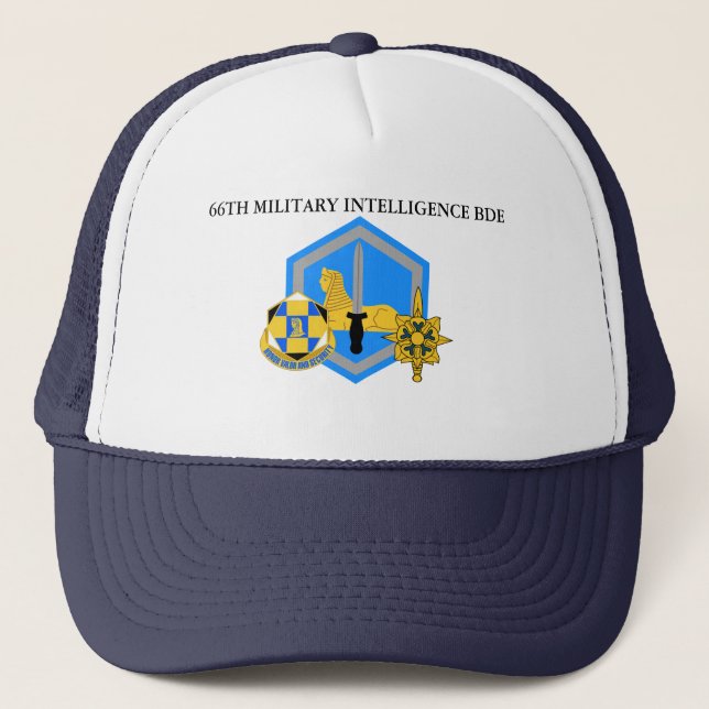 CASQUETTE 66E BRIGADE DE RENSEIGNEMENT MILITAIRE (Devant)