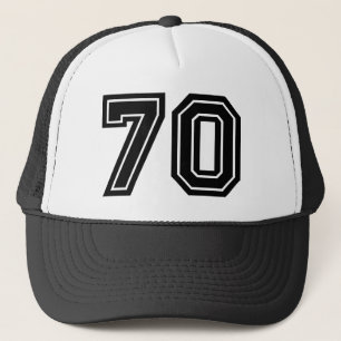 Casquette 70th Birthday Classic Black