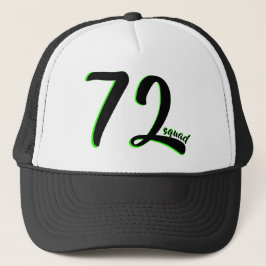 Casquette 72marketing de camionneur du peloton 72