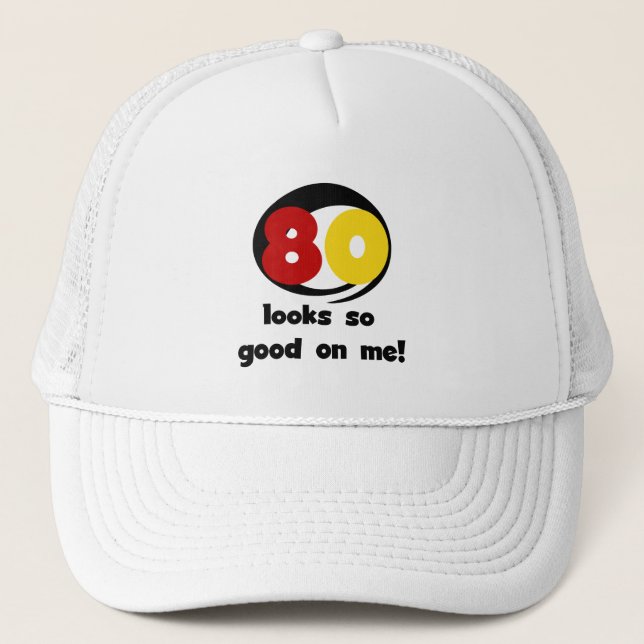 Casquette 80 T-shirts et cadeaux de belle apparence sur moi (Devant)