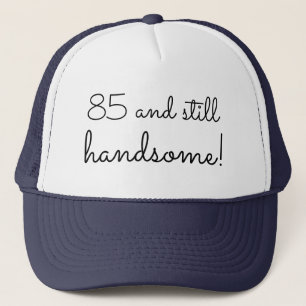 Casquette 85 et encore citation d'anniversaire d'amusement