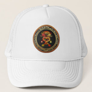 Casquette [900] Dragons rouges et jaunes