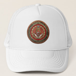Casquette [900] Master Mason - Carré Or & Compass