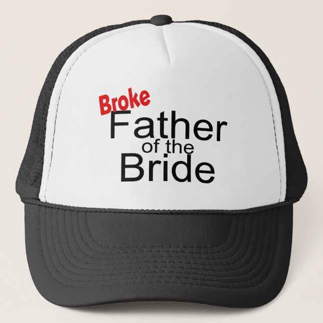 Casquette A cassé le père de la jeune mariée (Devant)
