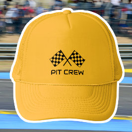 Casquette à damiers Écran à mâchoires Texte personnalisé Jau