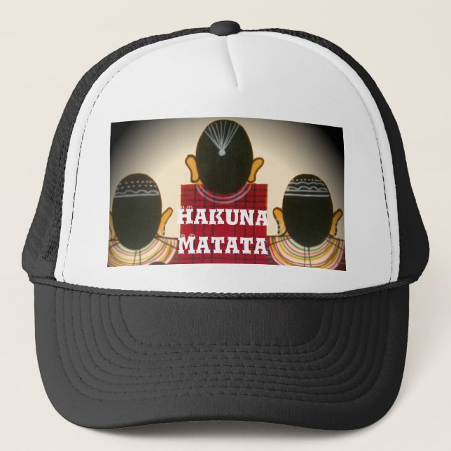 Casquette à damiers Masai Family Personnaliser de portrait P (Devant)