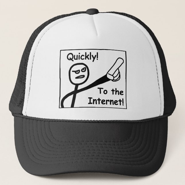 Casquette À Internet (Devant)