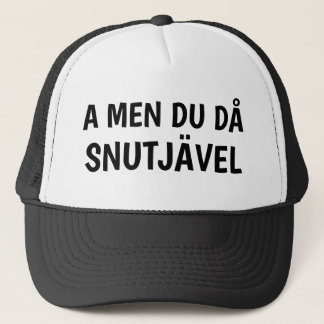 CASQUETTE A MEN DU DÅ SNUTJÄVEL