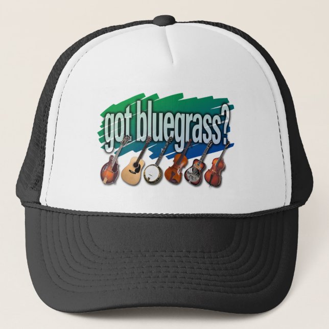 Casquette "A obtenu le Bluegrass ? " (Devant)