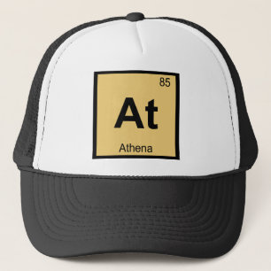 Casquette À - Table Périodique de Chimie Déesse Athéna