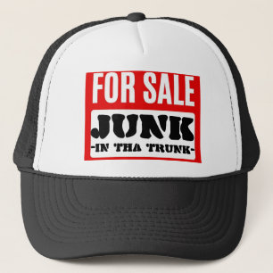 CASQUETTE À VENDRE: FRIPE DANS LE COFFRE