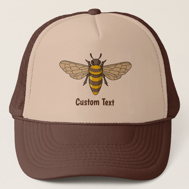Casquette abeille (Devant)