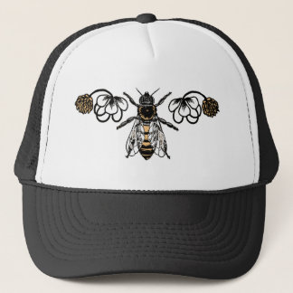 Casquette abeille avec le trèfle