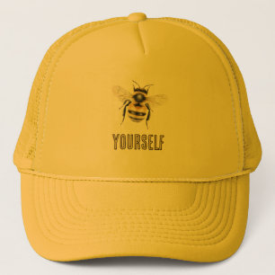 Casquette Abeille Jaune Noir Toi-même