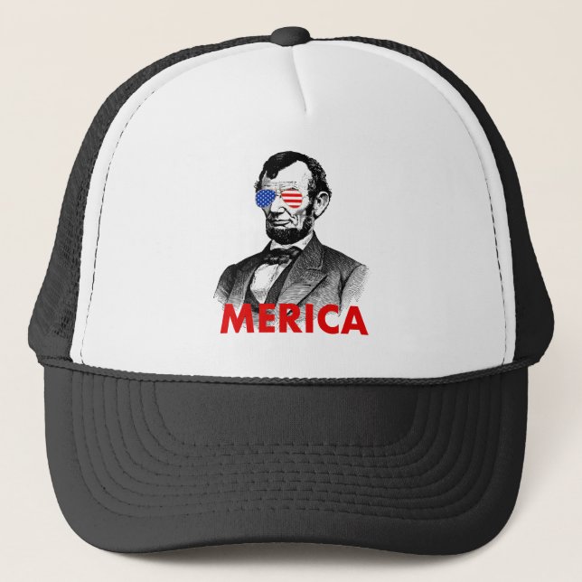 Casquette abraham lincoln (Devant)